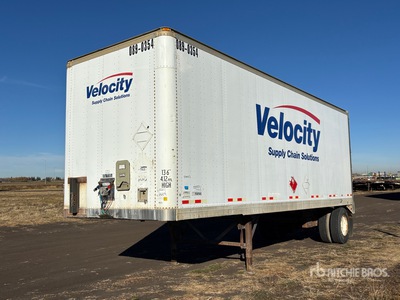 2000 Manac 28 ft x 102 in S/A Van Trailer