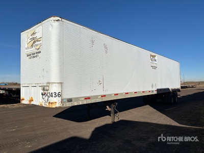 2015 Fruehauf 48 ft x 102 in T/A Van Trailer