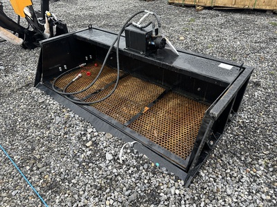 2025 GIYI GY-VB59 1500 mm Godet de Criblage pour Chargeuse à Direction à Glissement