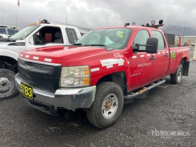 2008 Chevrolet Silverado 2500 4x4 Crew Cab Pickup (Inoperable)