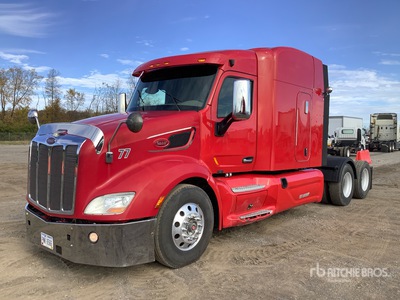 2014 Peterbilt 579 6x4 T/A Sleeper Truck Tractor