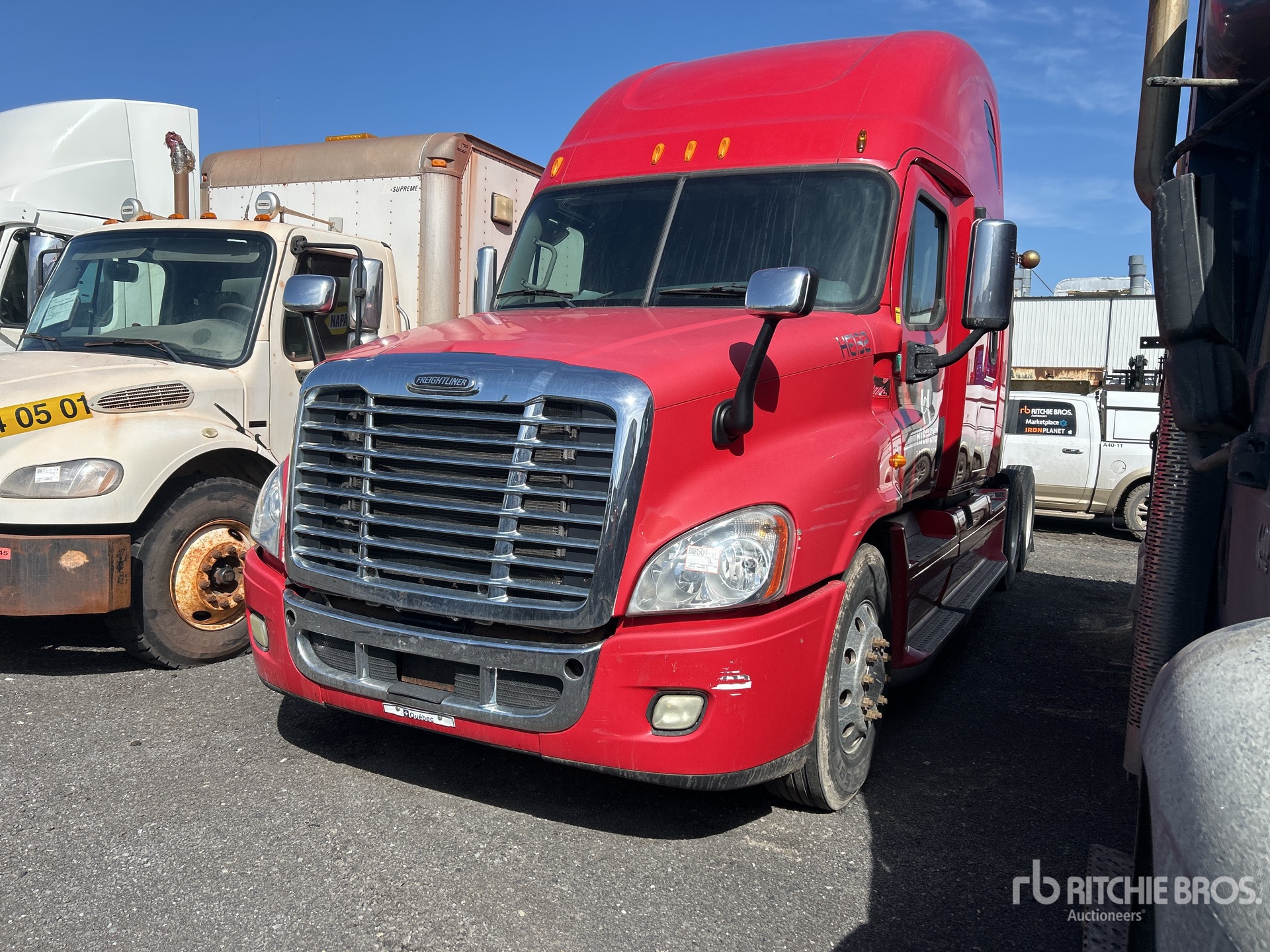 2012 Freightliner Cascadia 125 T/A Sleeper Truck Tractor (Inoperable)