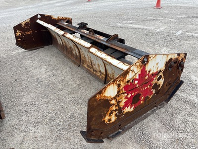 10 ft 2 in Skid steer Mount 10LD Schneepflug - Fits Skid Steer Loader