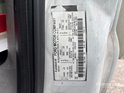 2005 Ford F-650 XL 4x2 Autocarro officina