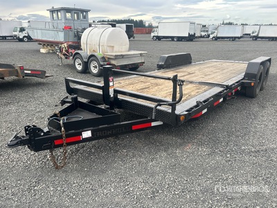 2017 Iron Bull 23 ft T/A Tilt Deck Trailer