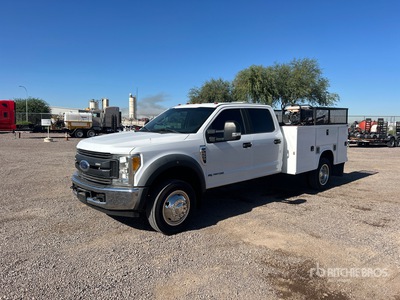 2017 Ford F-550 XL 4x2 Crew Cab Utility Truck