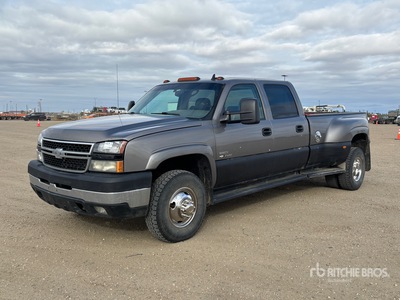 2007 Chevrolet Silverado 3500 LT 4x4 Crew Cab بيك اب