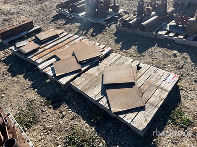 Quantity of (3) Pallets of Assorted Pile Caps