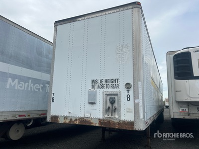 1990 Wabash 53 ft x 102 in T/A Van Trailer