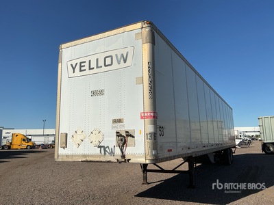 1990 Wabash DVCVHPC 53 ft x 102 in T/A Van Trailer