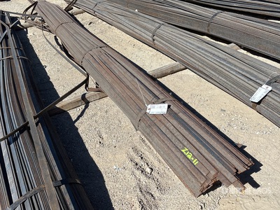 Quantity of (1) Bundle Of 1 in x 1/4 in A-36 P 20 ft Flat Bars