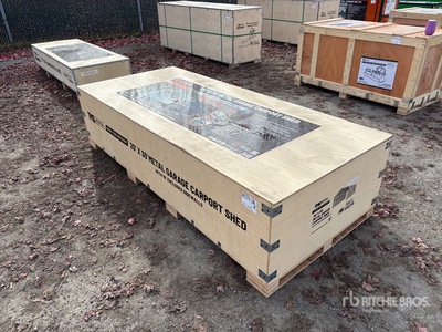 TMG MSC2030F 20 ft x 30 ft Metal Carport (Unused)