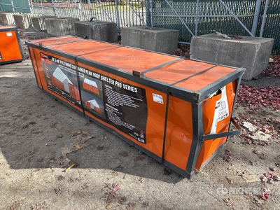 TMG ST3041CVF 30 ft x 40 ft Peak Roof Container Shelter (Unused)