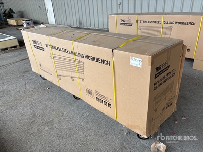 TMG WB9624S 96 in 24-Drawer Établi de travail (Unused)