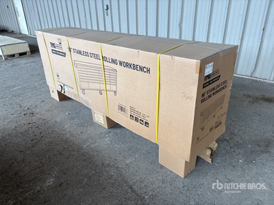 TMG WB9624S 96 in 24-Drawer Établi de travail (Unused)