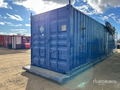 43 ft Skid Mounted Containerized Accumulator Control Shack