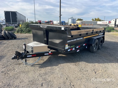 2026 Southland SL714-14K 14 ft T/A مقطورة تفريغ خفيفة (Unused)