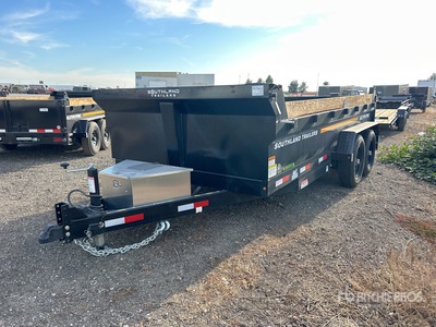 2026 Southland SL714-14K 14 ft T/A مقطورة تفريغ خفيفة (Unused)