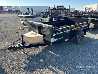 2026 Southland SL510K-5K 10 ft S/A Dump Utility Trailer