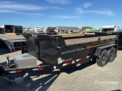 2026 Southland SL714-14K 14 ft T/A Remolque Ligero de Volteo (Unused)