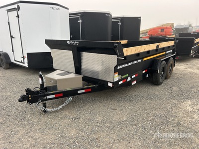 2024 Southland SL714-14K 14 ft T/A Remolque Ligero de Volteo