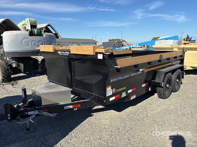 2026 Southland SL714-14K 14 ft T/A Tipping Utility Trailer (Unused)