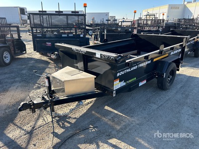 2026 Southland SL510K-5K 10 ft S/A Dump Utility Trailer