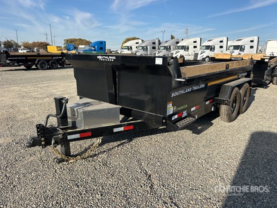 2026 Southland SL714-16K 14 ft T/A Rimorchio Leggero Ribaltabile