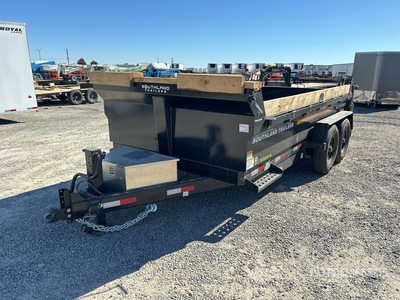 2026 Southland SL714-16K 14 ft T/A Dump Utility Trailer