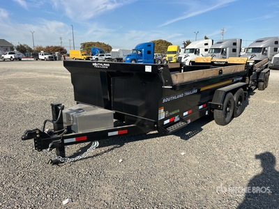 2026 Southland SL714-16K 14 ft T/A Rimorchio Leggero Ribaltabile