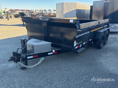 2026 Southland SL714-16K 14 ft T/A Dump Utility Trailer (Unused)