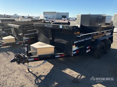 2026 Southland SL612-10K 12 ft T/A Dump Utility Trailer (Unused)
