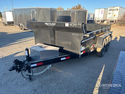 2026 Southland SL612-14K 12 ft T/A Dump Utility Trailer