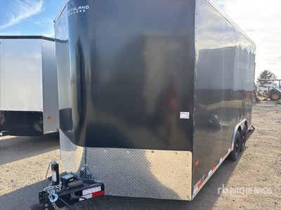 2026 Southland LCHT52-818V-86 16 ft T/A Enclosed Trailer (Unused)