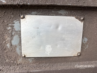 1999 Terex TA40 Articulated Dump Truck