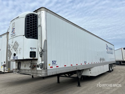 2014 Hyundai VR2530152-ASW 53 ft x 102 in T/A Refrigerated Trailer