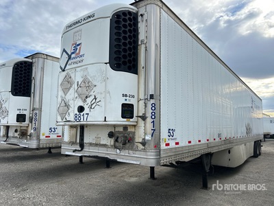 2014 Hyundai VR2530152-ASW 53 ft x 102 in T/A Refrigerated Trailer