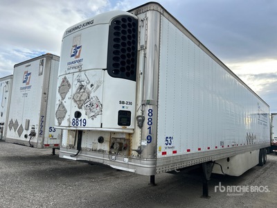 2014 Hyundai VR2530152-ASW 53 ft T/A Refrigerated Trailer