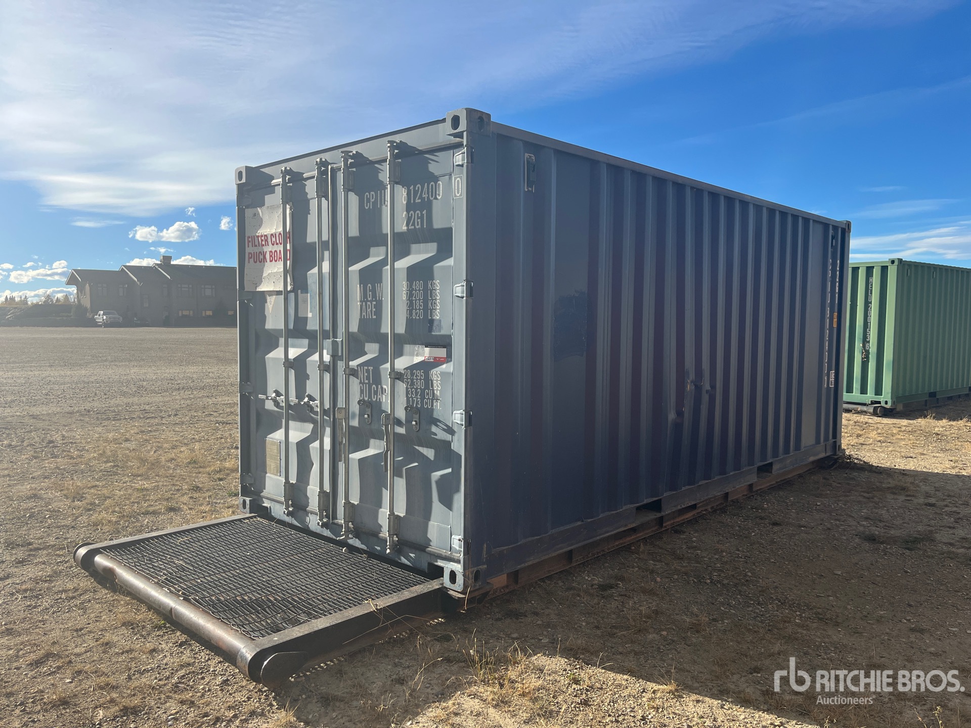 2006 20 ft Standard Skid Mounted Storage Container