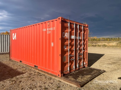 2002 20 ft Standard Skid Mounted Storage Container