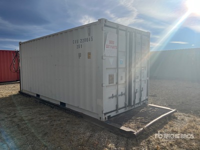 2002 20 ft Standard Skid Mounted Storage Container