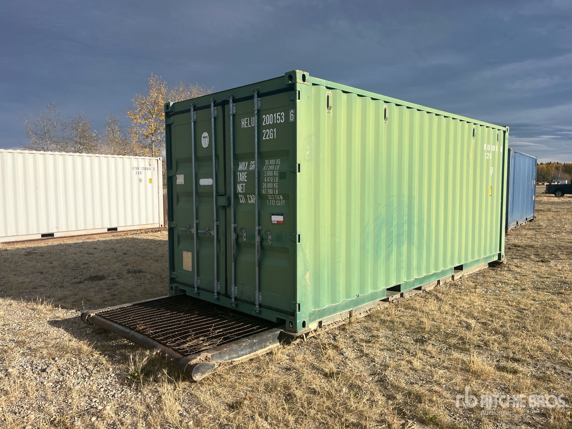 2011 20 ft Standard Skid Mounted Storage Container
