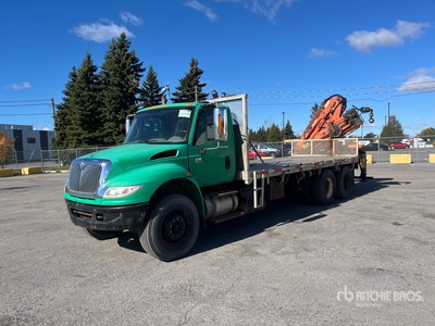 Atlas 170CS-A4 6.55 t Knuckle Boom on 2008 International 4400 6x4 Boom Truck
