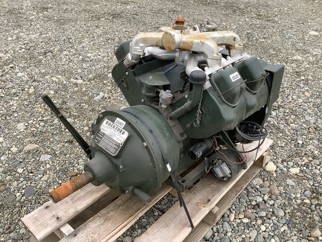 Wisconsin V465D Gasoline Engine w/Rockford PTO
