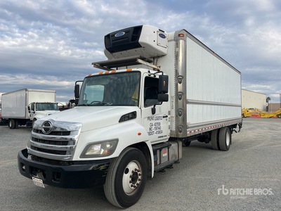 2017 Hino 268 4x2 Refrigerated Truck