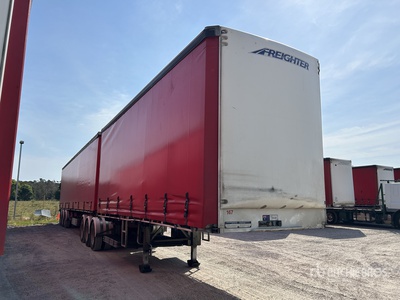 2022 MaxiTrans Tri/A B-Double Lead Pritsche-Plane Anhänger