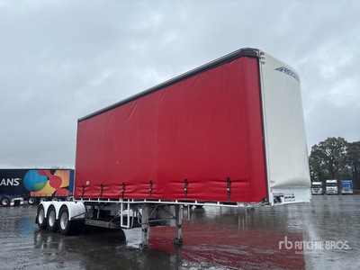 2021 MaxiTrans 7.2 m Tri/A B-Double Lead Curtain Side Trailer
