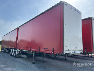 2023 Krueger Tri/A B-Double Lead Remolque con Lona