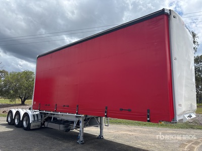 2023 Krueger 7.2 m Tri/A B-Double Lead Przyczepa burtowa