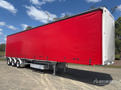 2023 Krueger 13.4 m Tri/A Curtain Side Trailer